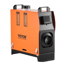 VEVOR Diesel Air Heater, 8 kW DC12-24V, Fast Heating Diesel Parking Heater with Remote Control and Color Digital Display, Low Noise