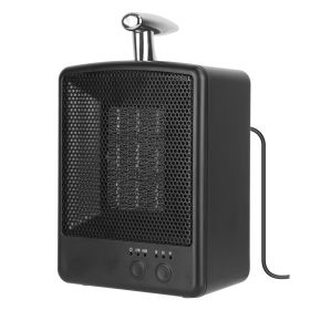 Portable Electric Space Heater - 1000W, Tip Over Protection, Adjustable Temperature, Timer - Bedroom & Office Use