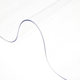 VEVOR Plastic Table Cover, 42"x96"x0.08", Transparent PVC Table Protector, Rectangle Clear Desk Mat