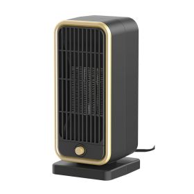 Portable Electric Heater - 500W PTC Ceramic, Overheating Protection, Tip Over Safety, 3S Heating - Ideal for 322 Sq FT Home Office